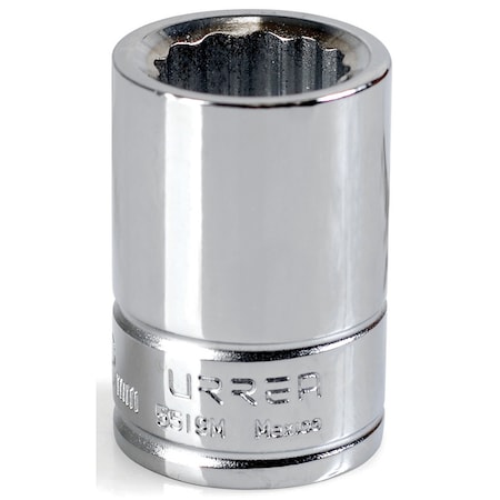 Urrea 3/4" Drive 12-Point Short Socket 19mm 5519M